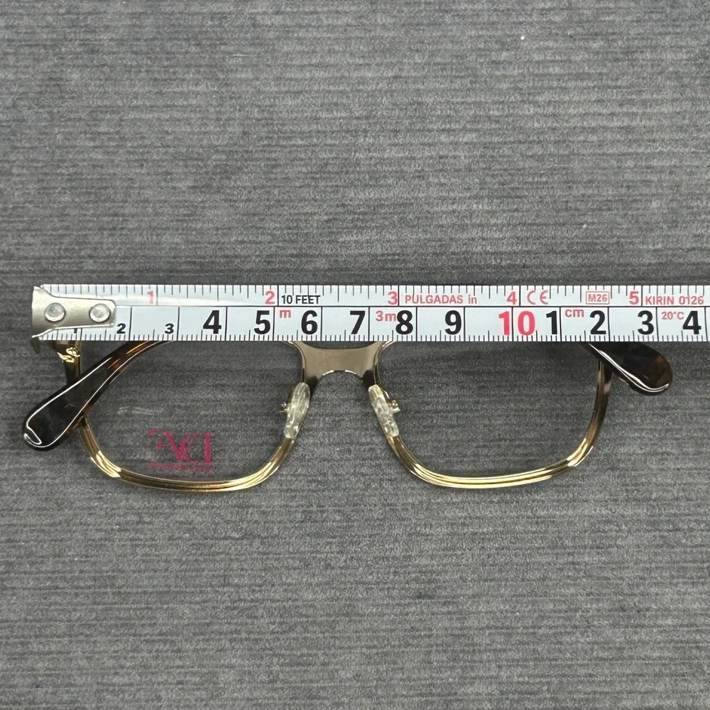 Diane von Furstenberg DVF8051 210 Burgundy Tortoise Y2k Eyeglasses 49-16-135